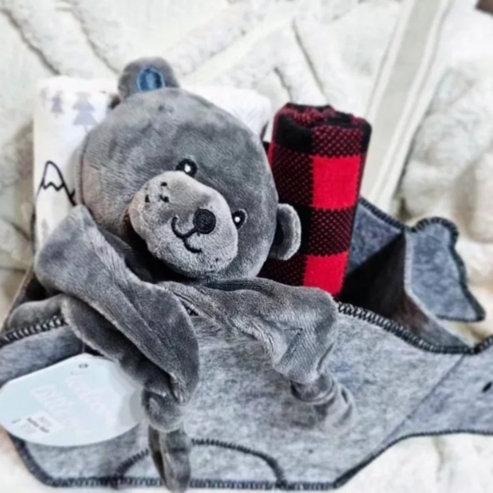 My Tiny Moments Welcome Baby Bear Shaped 5 Piece Gift Set